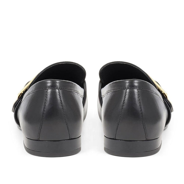 Jones Bootmaker Women's Stefania Leather Slip-On Shoes - Black