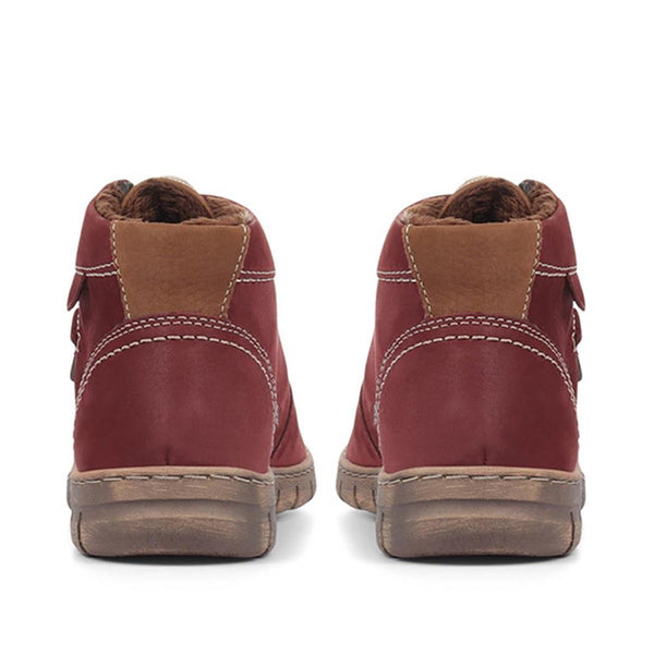 Jones Bootmaker Women's Steffi 53 Water Resistant Ankle Boots - Bordeaux