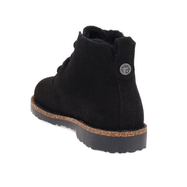 Jones Bootmaker Women's Suede Lace-Up Ankle Boots - Black Suede