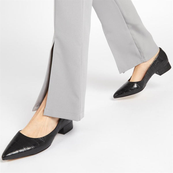 Jones Bootmaker Women's Sunstone Leather Court Shoes - Beige