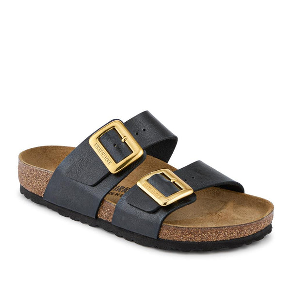 jones bootmaker Women's Sydney Soft Footbed Sandals - Black