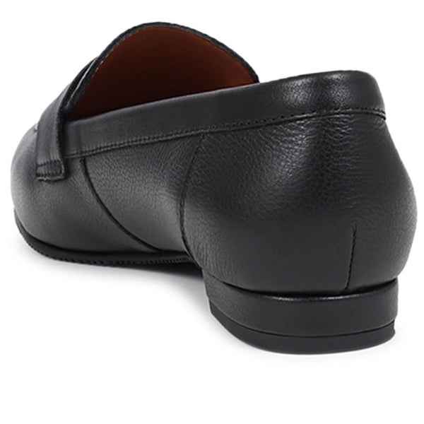 Jones Bootmaker Women's Synara Leather Loafers - Black