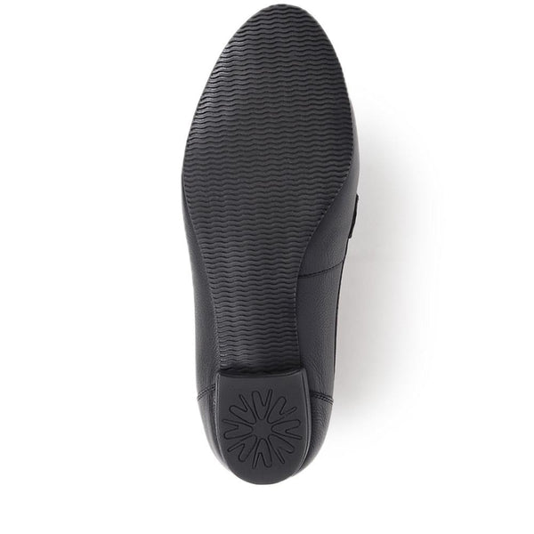 Jones Bootmaker Women's Synara Leather Loafers - Black