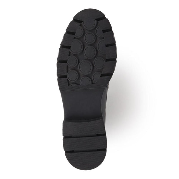 Jones Bootmaker Women's Tabata Leather Loafers - Black