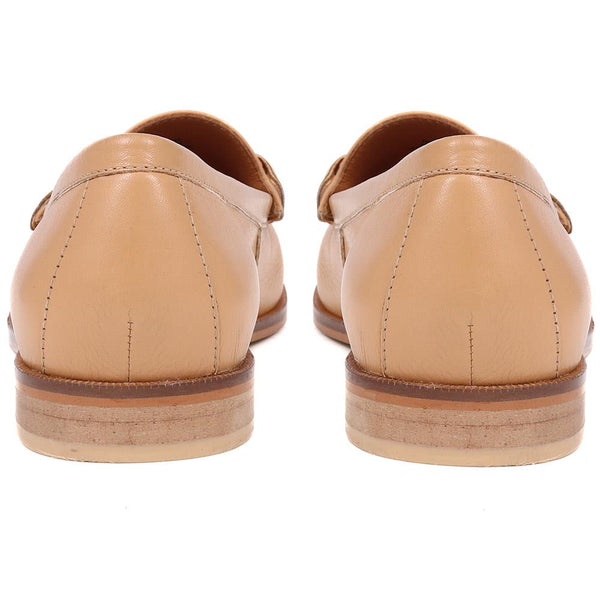 Jones Bootmaker Women's Tadley Leather Loafers - Camel