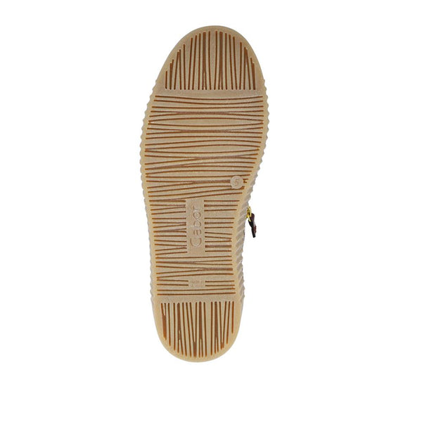 Jones Bootmaker Women's Talma Leather Platform Trainers - Burgundy Patent