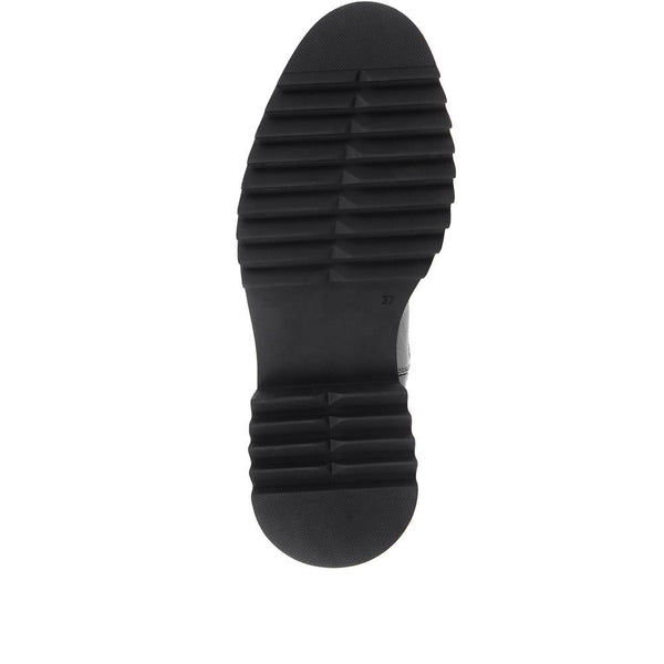 Jones Bootmaker Women's Trieste Chunky Leather Chelsea Boots - Black Leather