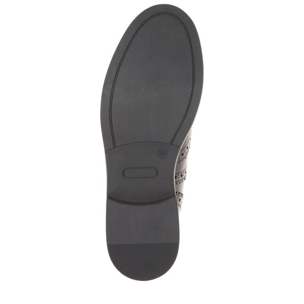 Jones Bootmaker Women's Trix Smart Lace-Up Shoes - Black