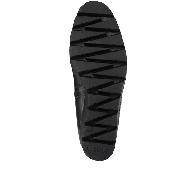 Jones Bootmaker Women's Utopia Gabor Wedge Heel Ankle Boots - Black