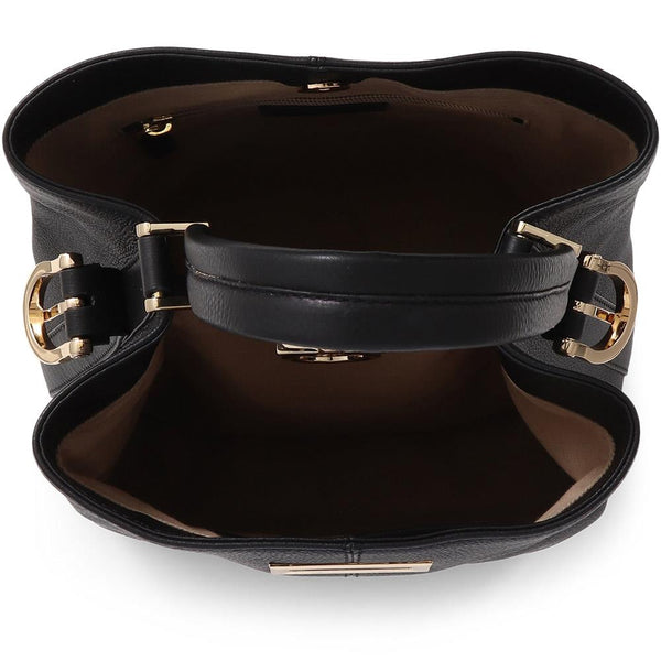 Jones Bootmaker Women's Verna Leather Shoulder Bag - Black