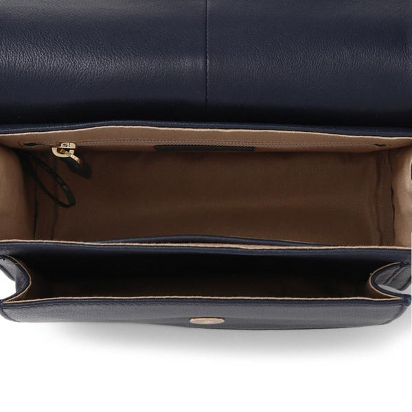 Jones Bootmaker Women's Vitoria Leather Crossbody Bag - Navy