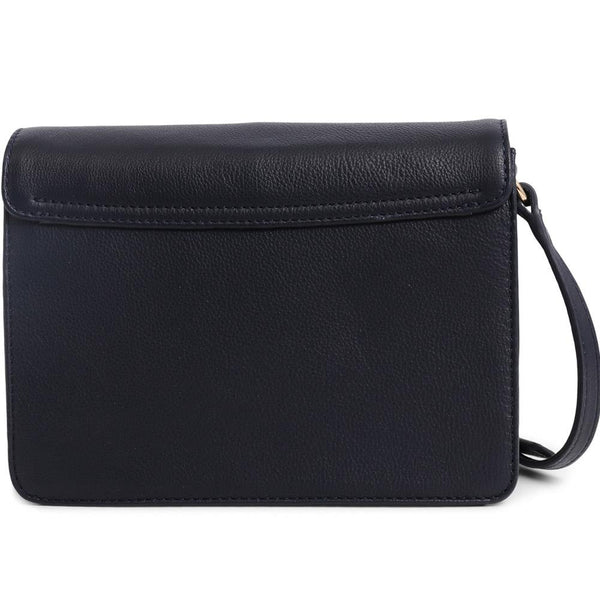 Jones Bootmaker Women's Vitoria Leather Crossbody Bag - Navy