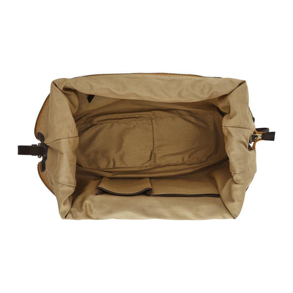 Jones Bootmaker Women's Waves Zipped Leather Shoulder Bag - Raffia