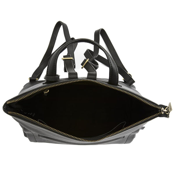 Jones Bootmaker Women's Westchester Leather Backpack - Black