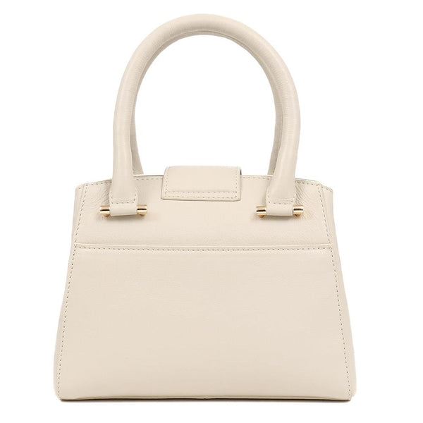 Jones Bootmaker Women's Whimsy Leather Top Handle Bag - Cream