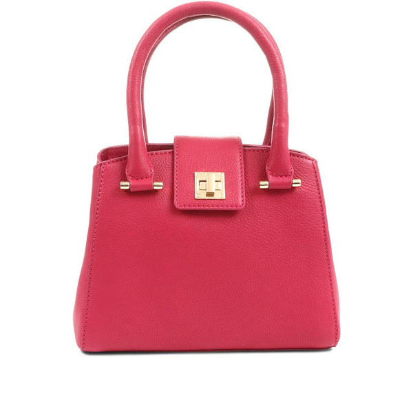 Jones Bootmaker Women's Whimsy Leather Top Handle Bag - Pink