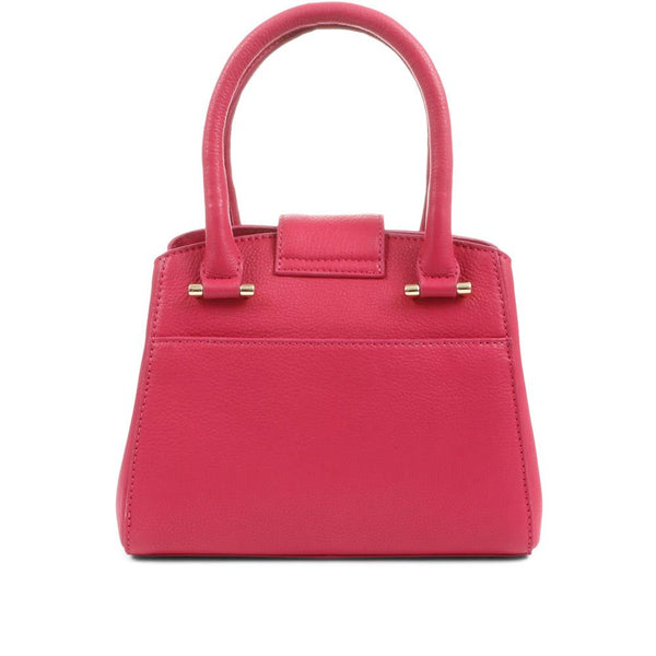 Jones Bootmaker Women's Whimsy Leather Top Handle Bag - Pink