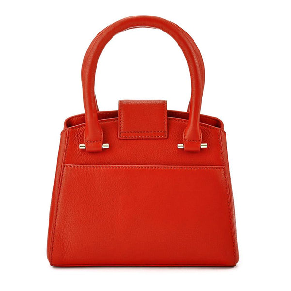 Jones Bootmaker Women's Whimsy Leather Top Handle Bag - Red