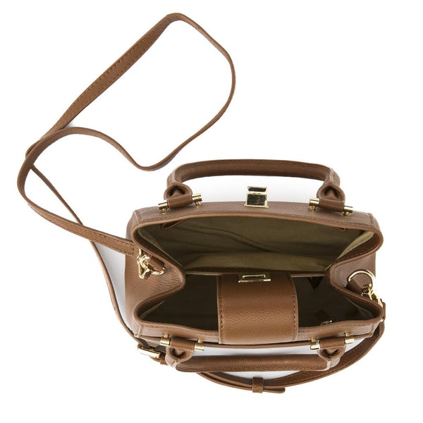 Jones Bootmaker Women's Whimsy Leather Top Handle Bag - Tan