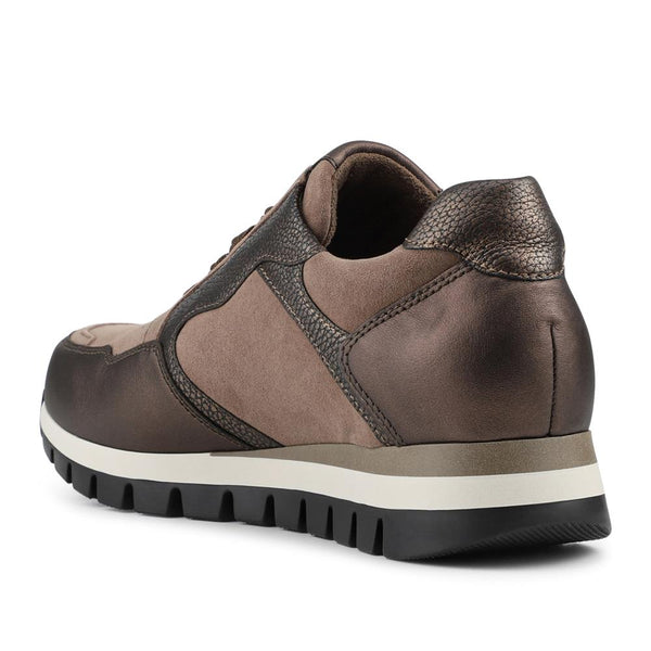 Jones Bootmaker Women's Willett Gabor Leather Trainers - Taupe