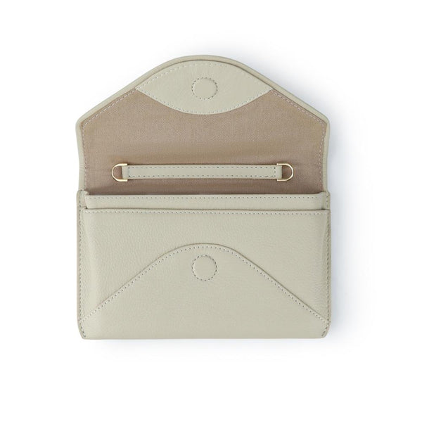 jones bootmaker Women's Wuxi Leather Shoulder Bag - Cream