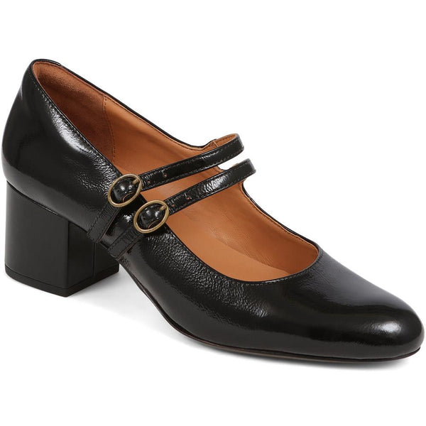 jones bootmaker Women's Xanthi Heeled Mary Janes - Black Patent
