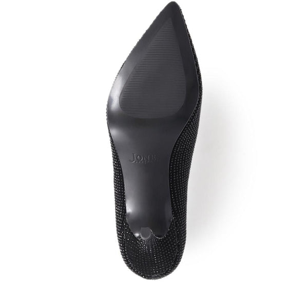 Jones Bootmaker Women's Yanna Embellished Court Shoes - Black