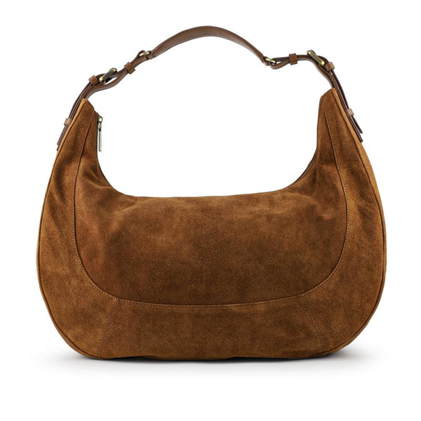 Jones Bootmaker Women's Ysabelle Leather Slouch Bag - Tan