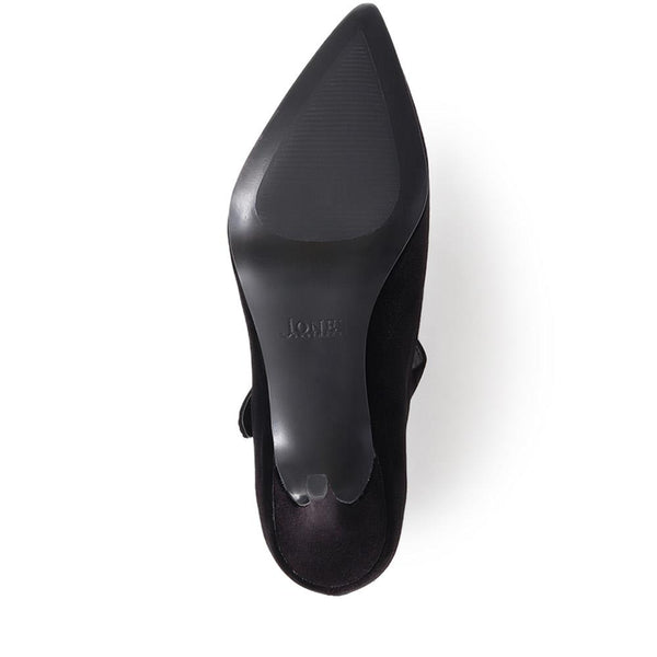 Jones Bootmaker Women's Yumi Heeled Court Shoes - Black