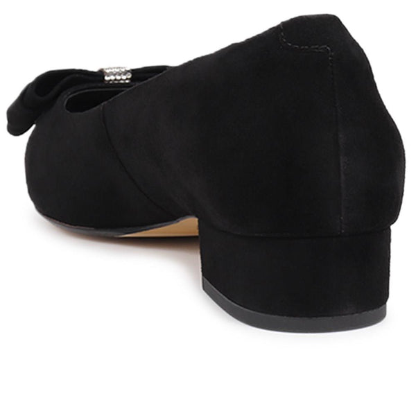 Jones Bootmaker Women's Zanzibar Pointed-Toe Flats - Black