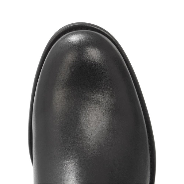 Jones Bootmaker Women's Zodiac Leather Chelsea Boot - Black