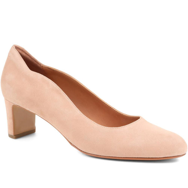 jones bootmaker Women's Zoey Leather Court Shoes - Beige