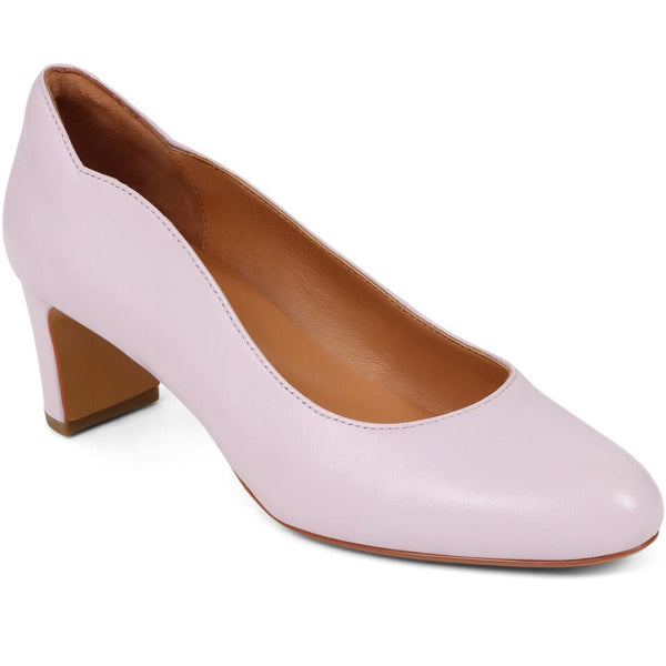 jones bootmaker Women's Zoey Leather Court Shoes - Lilac