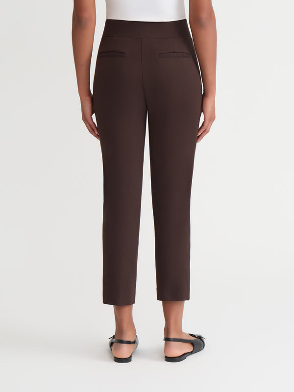 Jones New York High Rise Straight Leg Pant Modern Compression