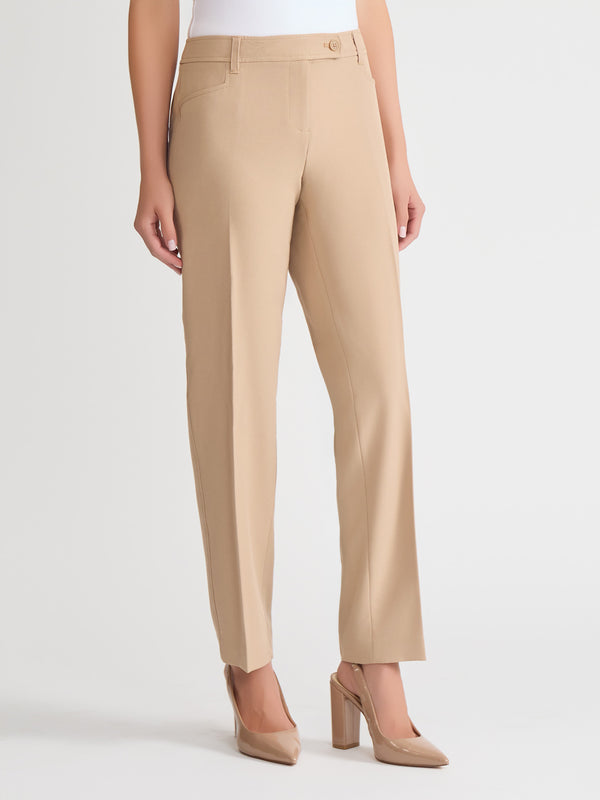 Jones New York Bi-Stretch Straight Leg Pants