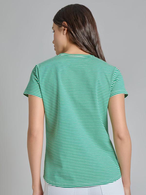 Jones New York Button Shoulder Tee