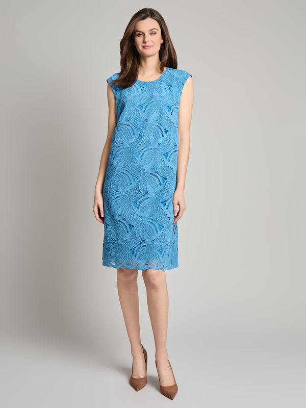 jones new york Cap Sleeve Lace Sheath Dress
