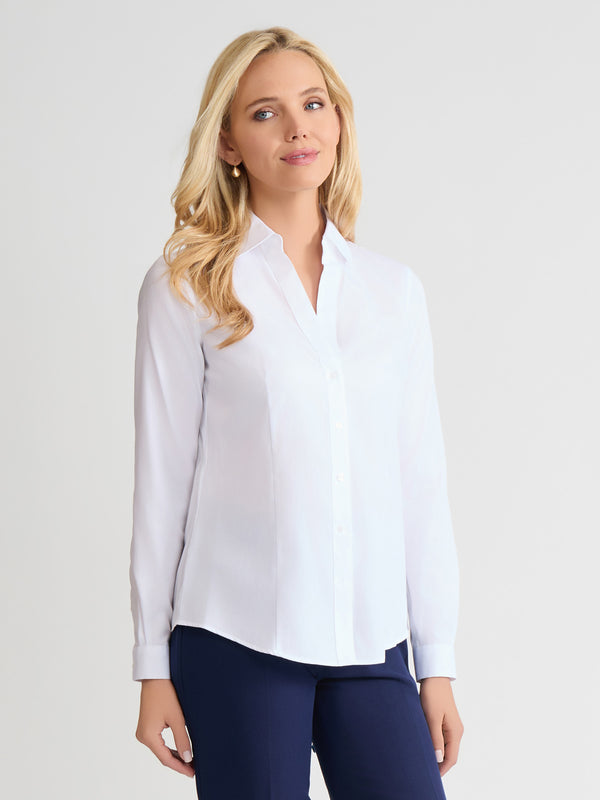 Jones New York Easy-Care Button-Up Shirt