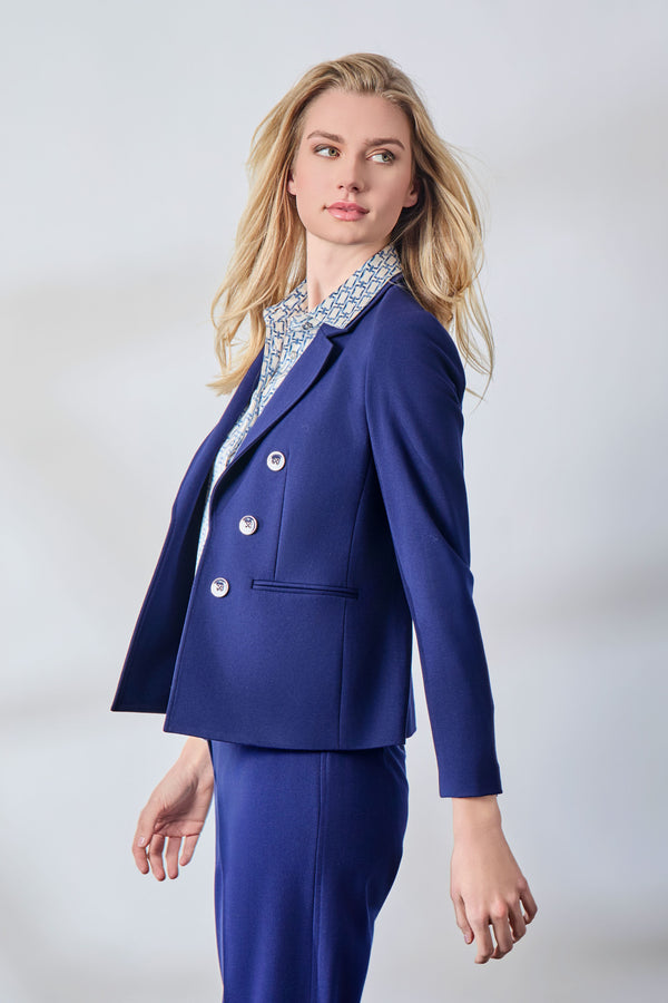 Jones New York Faux Double Breasted Jacket