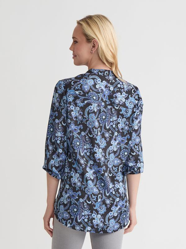 Jones New York Kelly Blouse Satin Twill