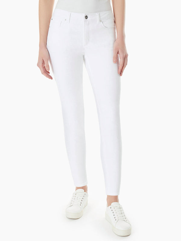 jones new york Lexington Skinny Jeans Soft White