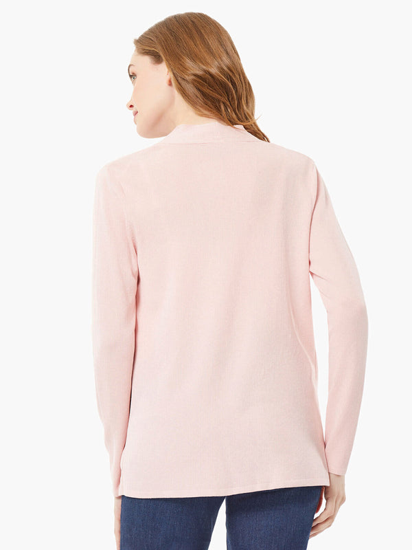 Jones New York Open Front Cardigan With Pockets