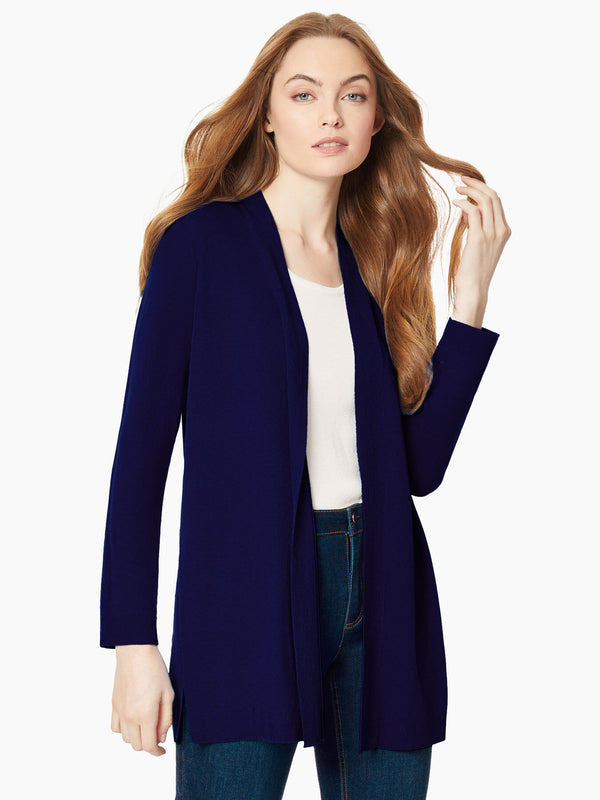 Jones New York Open Front Icon Cardigan