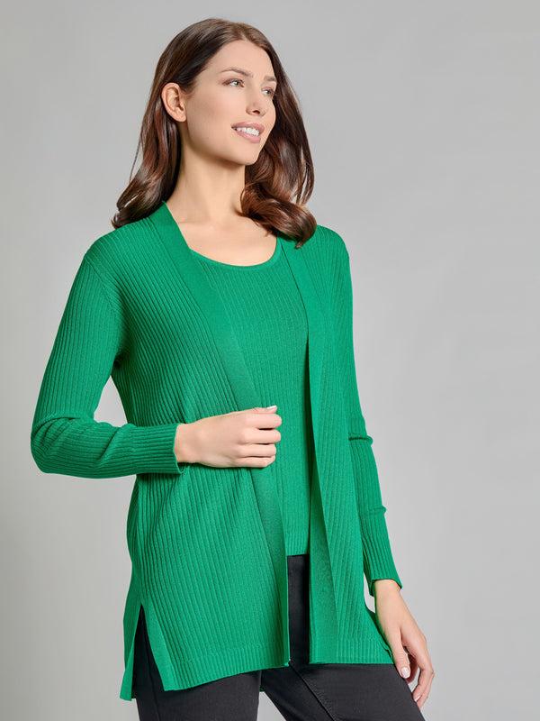 Jones New York Open Front Sutton Cardigan