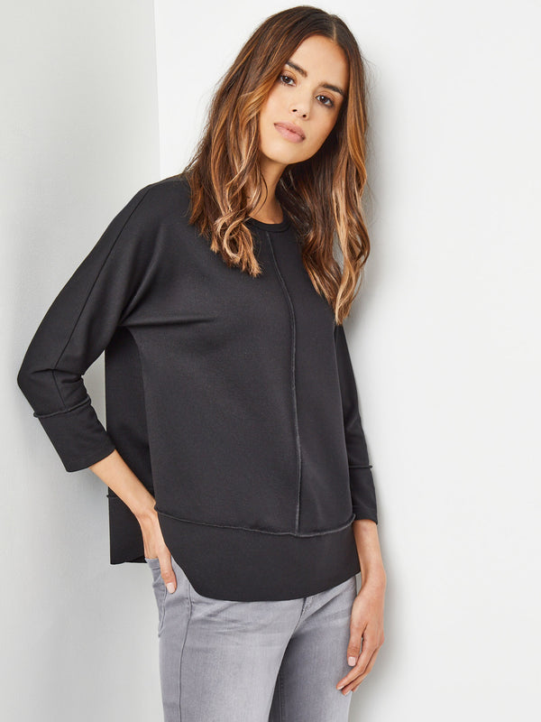 Jones New York Plus Size Seam Detail Dolman Tunic