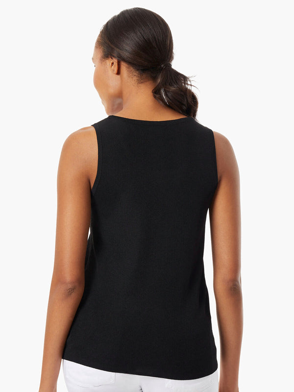 Jones New York Scoop Neck Knit Tank Top