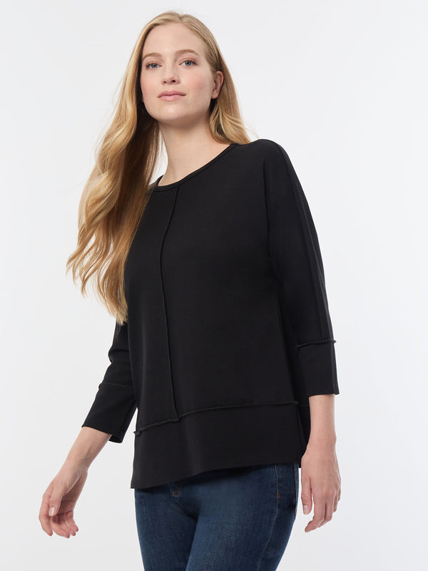 Jones New York Seam Detail Dolman Tunic