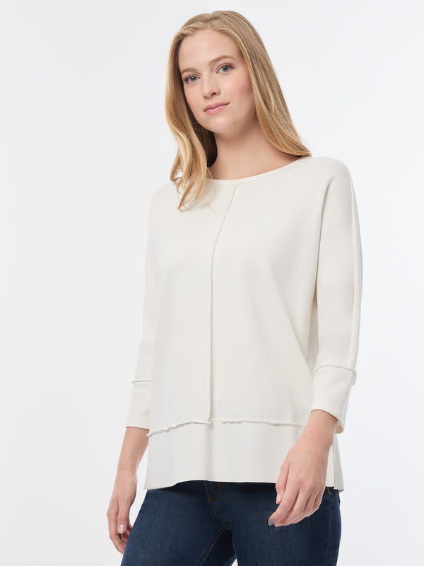 Jones New York Seam Detail Dolman Tunic