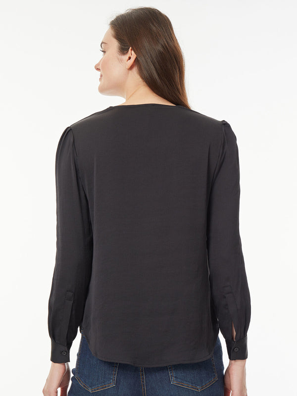 Jones New York Simplified Utility Blouse