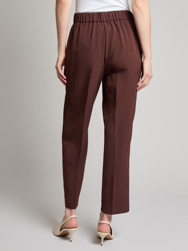 Jones New York Straight Ankle Pant Stretch Crepe